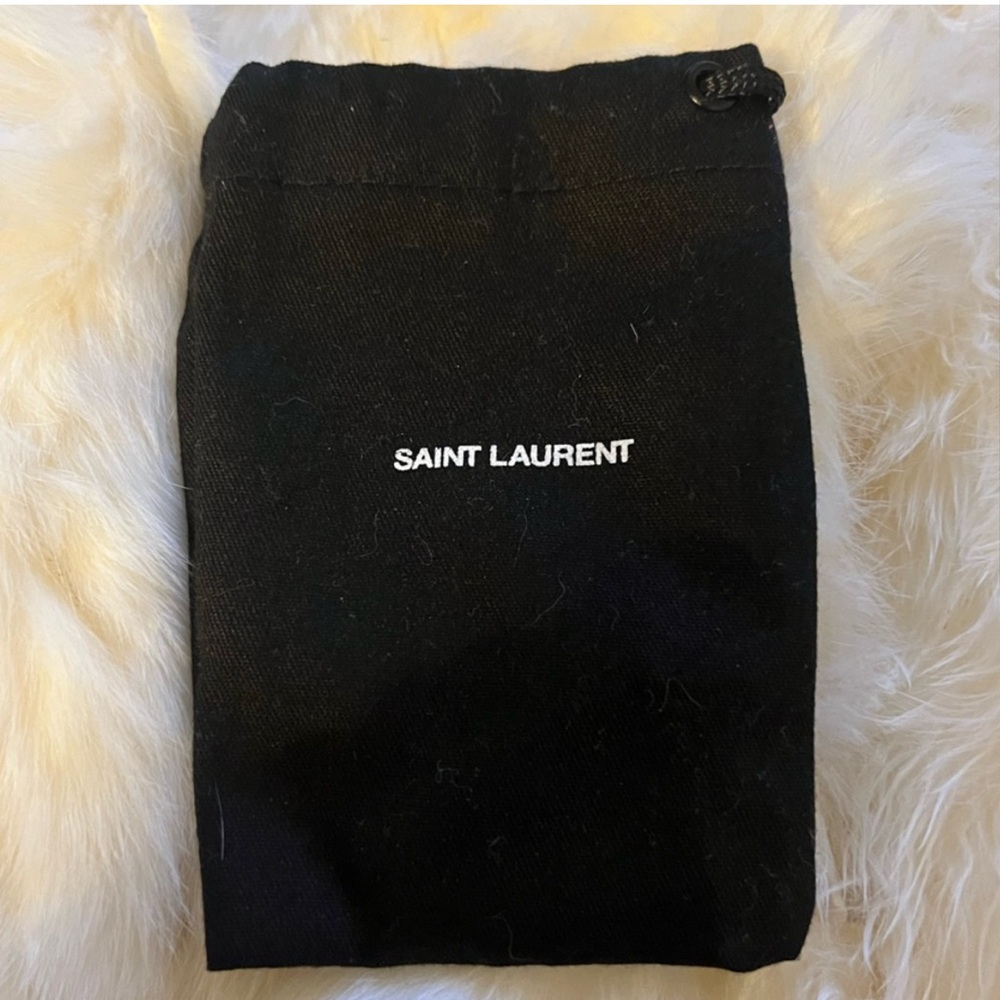 Saint Laurent Jewelry Cotton Pouch